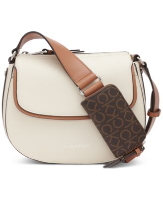 Calvin Klein - Bella Faux Leather Small Crossbody