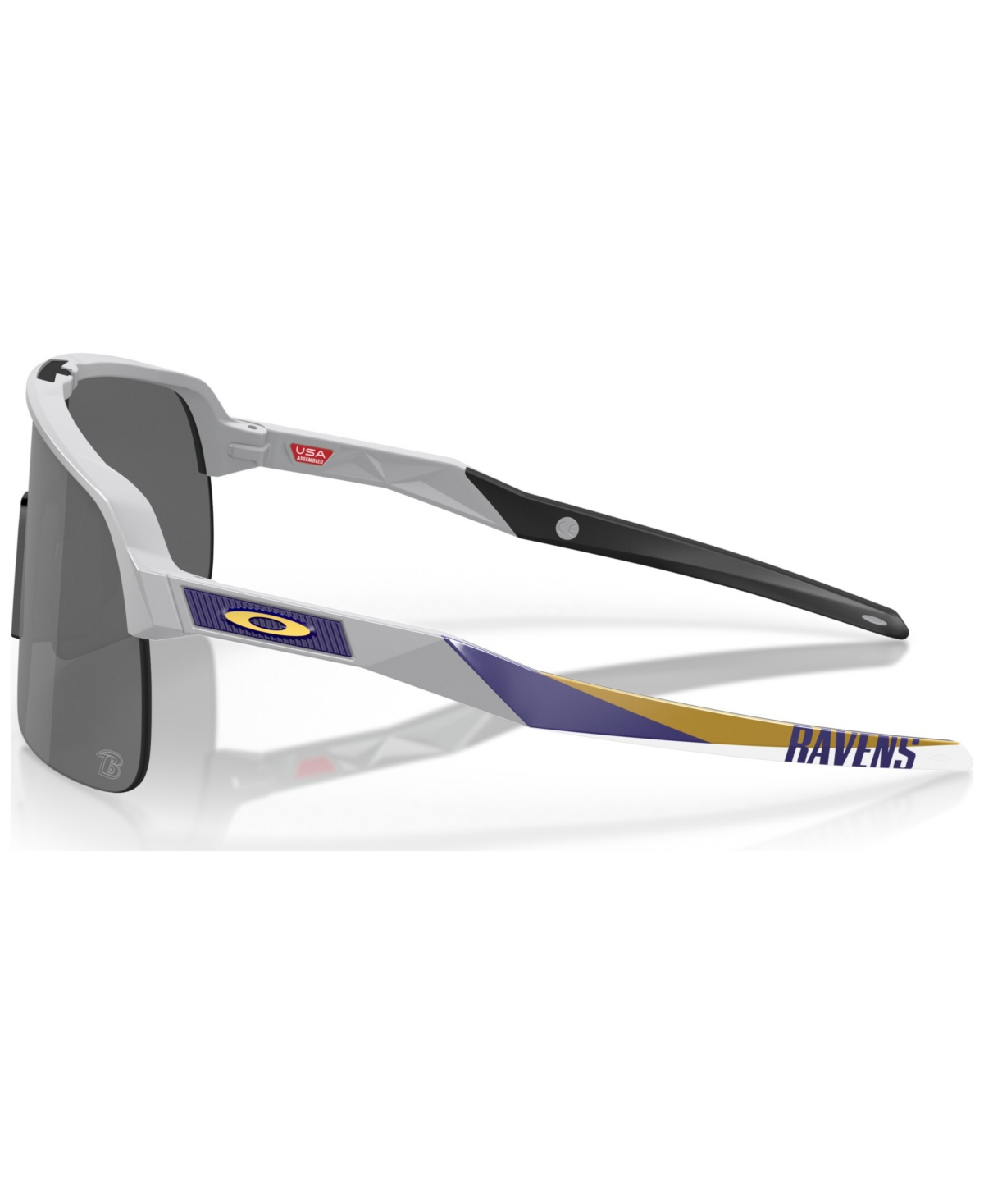 Shop Oakley Men's Baltimore Ravens Sutro Lite Sunglasses, Mirror Oo9463 In Matte Fog