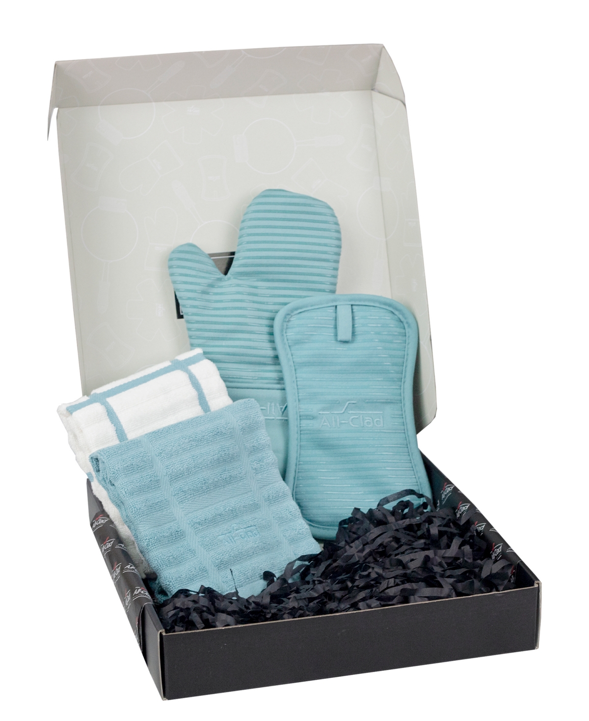 All-clad Foundation Collection 4-piece Gift Set In Rainfall