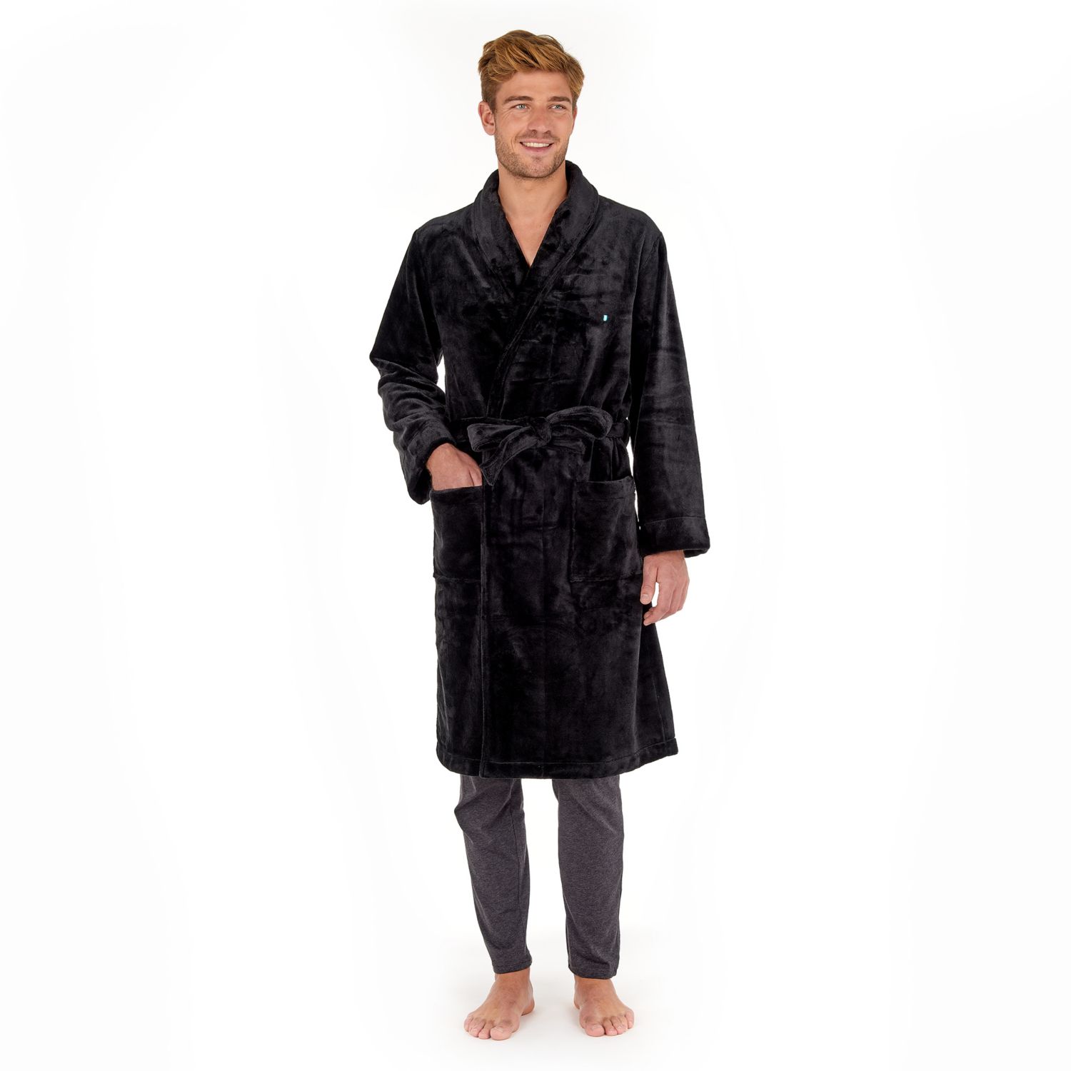Men's Polar Fleece Robe
