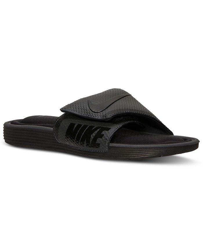 Nike Men's Solarsoft Slide Sandals from Finish Line - Macy's