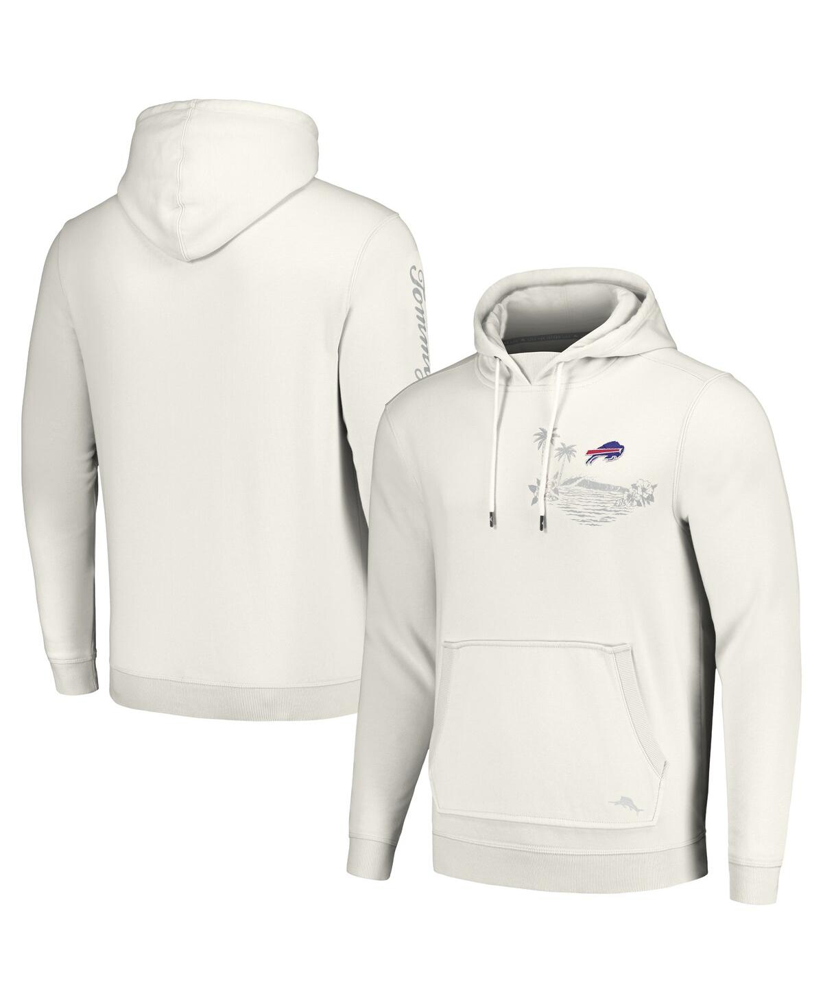Tommy Bahama White Buffalo Bills Home Game Pullover Hoodie In White