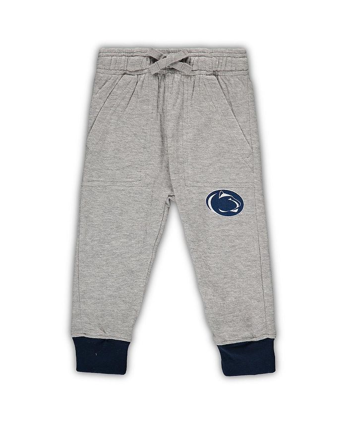 Wes & Willy Infant Boys and Girls Heathered Gray, Navy Penn State