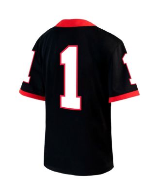 Preschool Boys and Girls Black Georgia Bulldogs Untouchable Replica Football Jersey