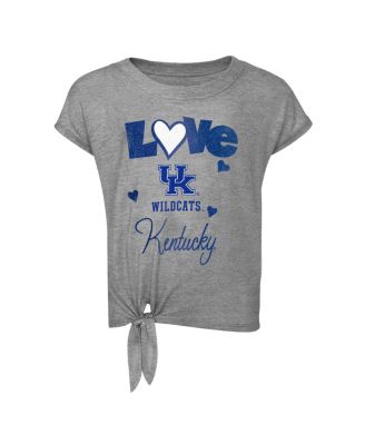 Toddler Boys and Girls Heathered Gray, Royal Kentucky Wildcats Forever Love Team T-shirt and Leggings Set