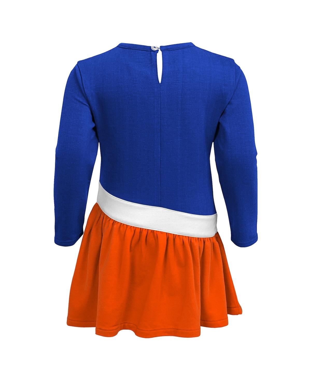 Girls Infant Orange Florida Gators Heart to Heart French Terry Dress - Orange