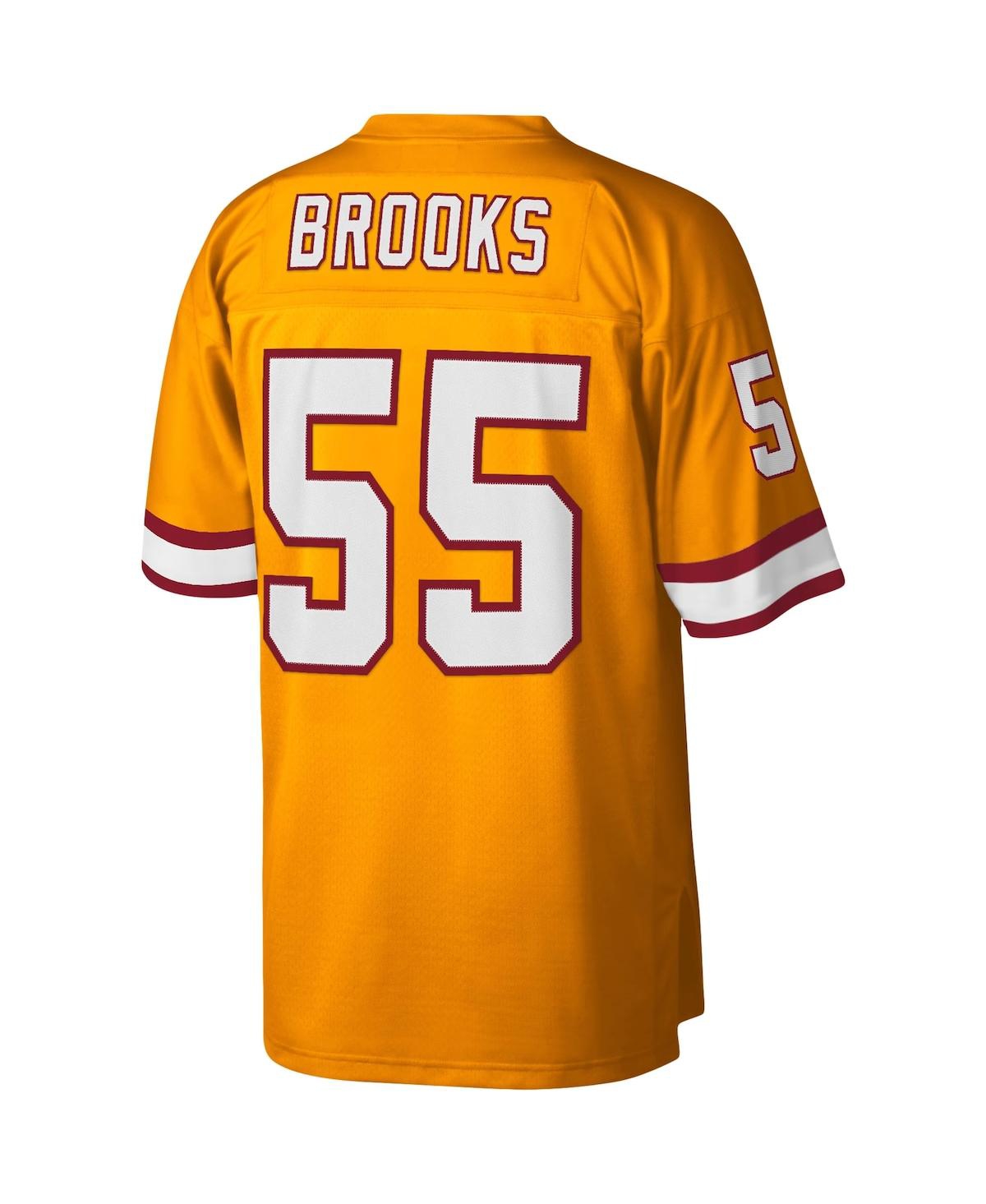 Men's Mitchell & Ness Derrick BrooksTampa Bay Buccaneers Big and Tall 1995 Legacy Retired Player Jersey - Orange
