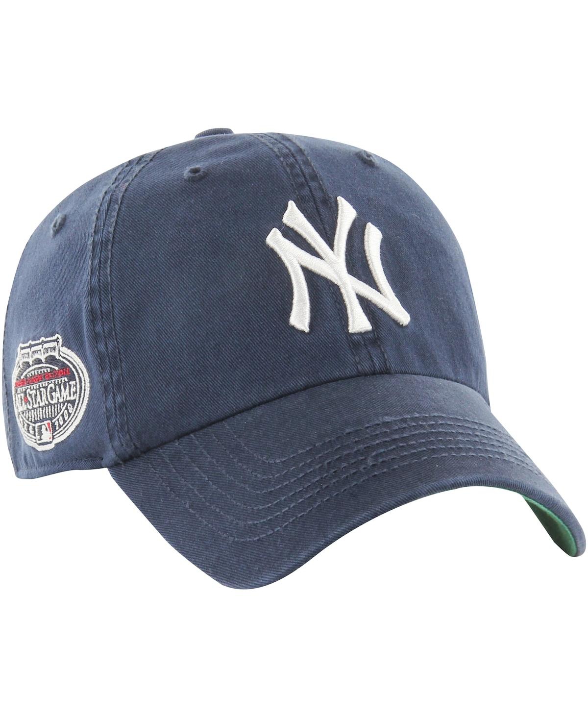 47 Brand Men's ' Navy New York Yankees Sure Shot Classic Franchise Fitted Hat
