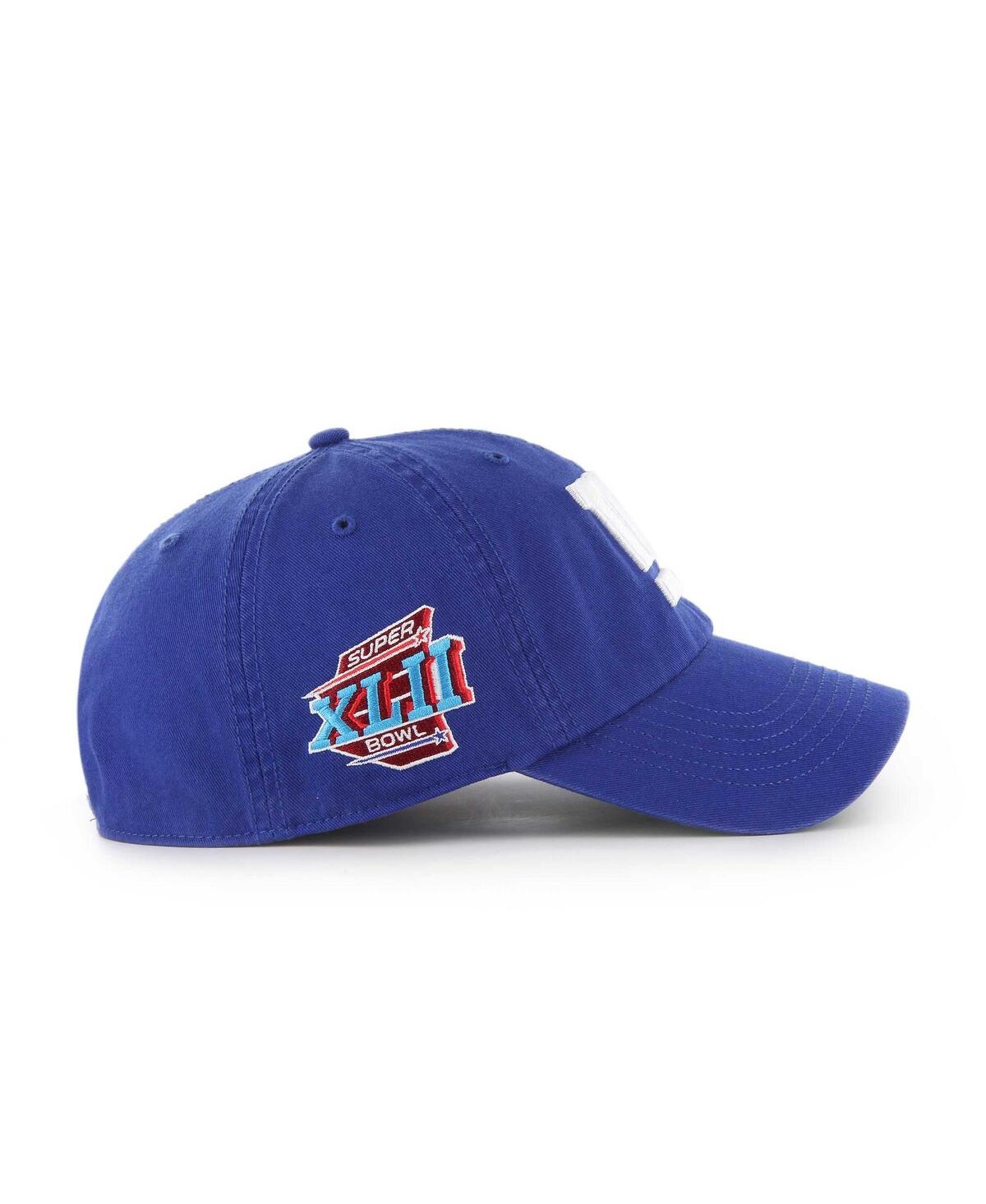 Shop 47 Brand Men's ' Royal New York Giants Sure Shot Franchise Fitted Hat