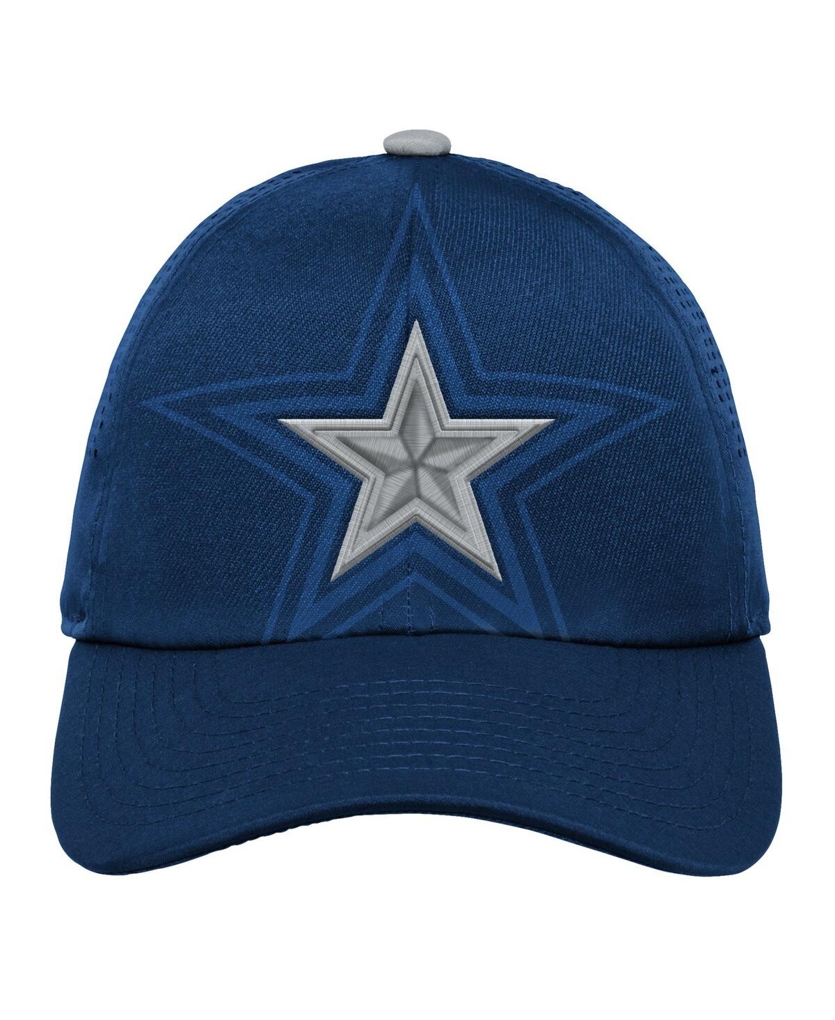 Shop Outerstuff Youth Boys And Girls Navy Dallas Cowboys Trend Adjustable Hat