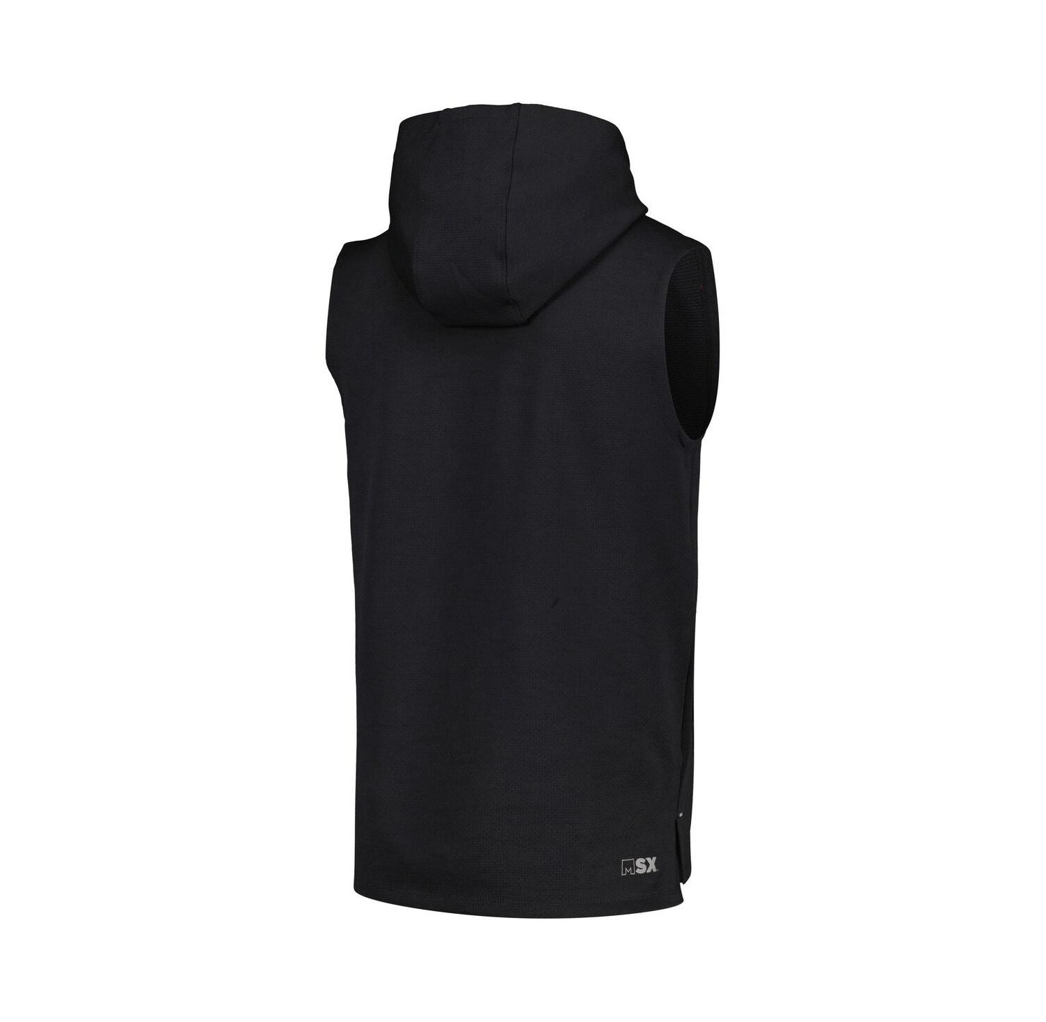 Men's Black Las Vegas Raiders Marathon Sleeveless Pullover Hoodie