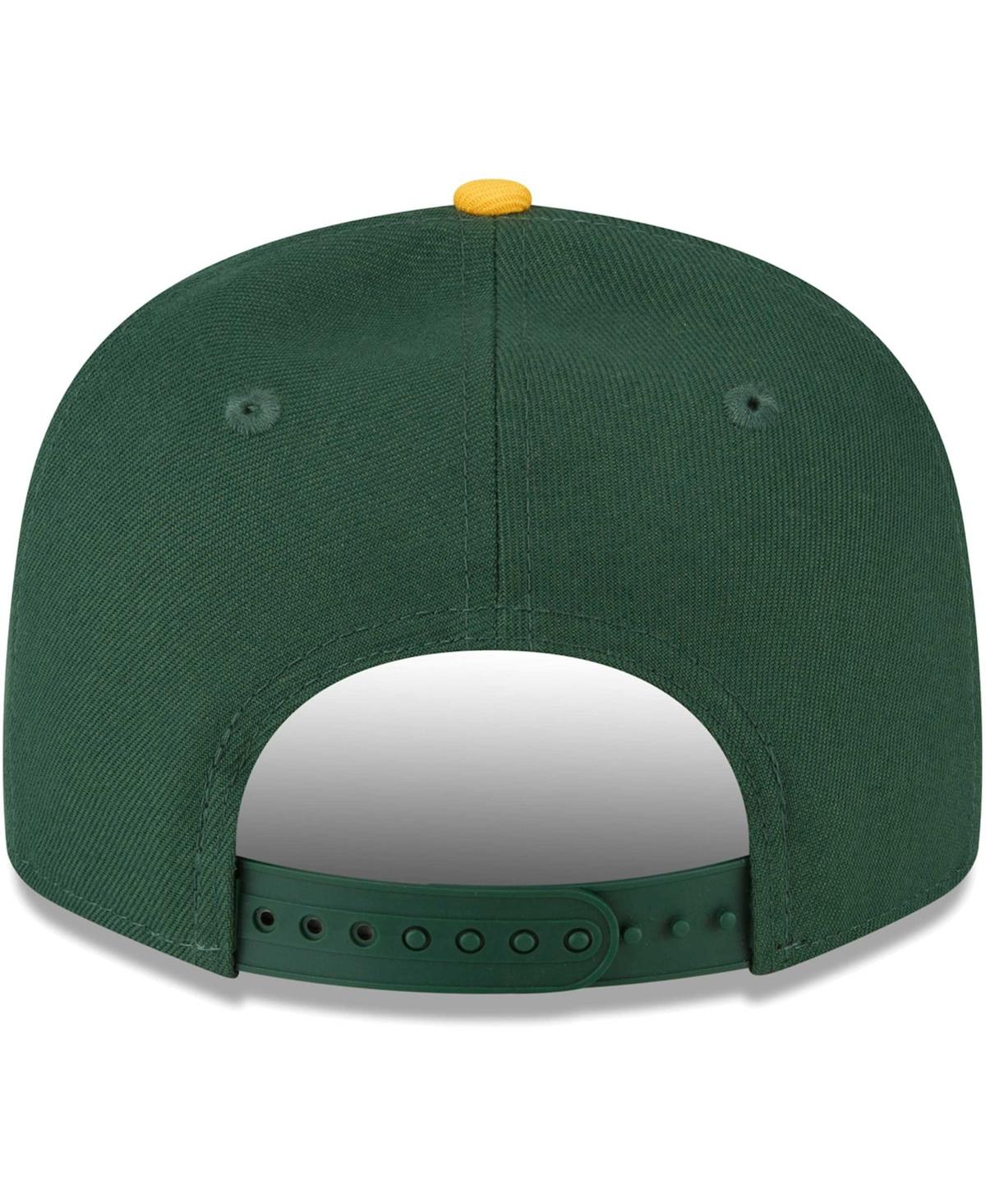 Men's New Era Gold Green Bay Packers Headline 9FIFTY Snapback Hat - Gold