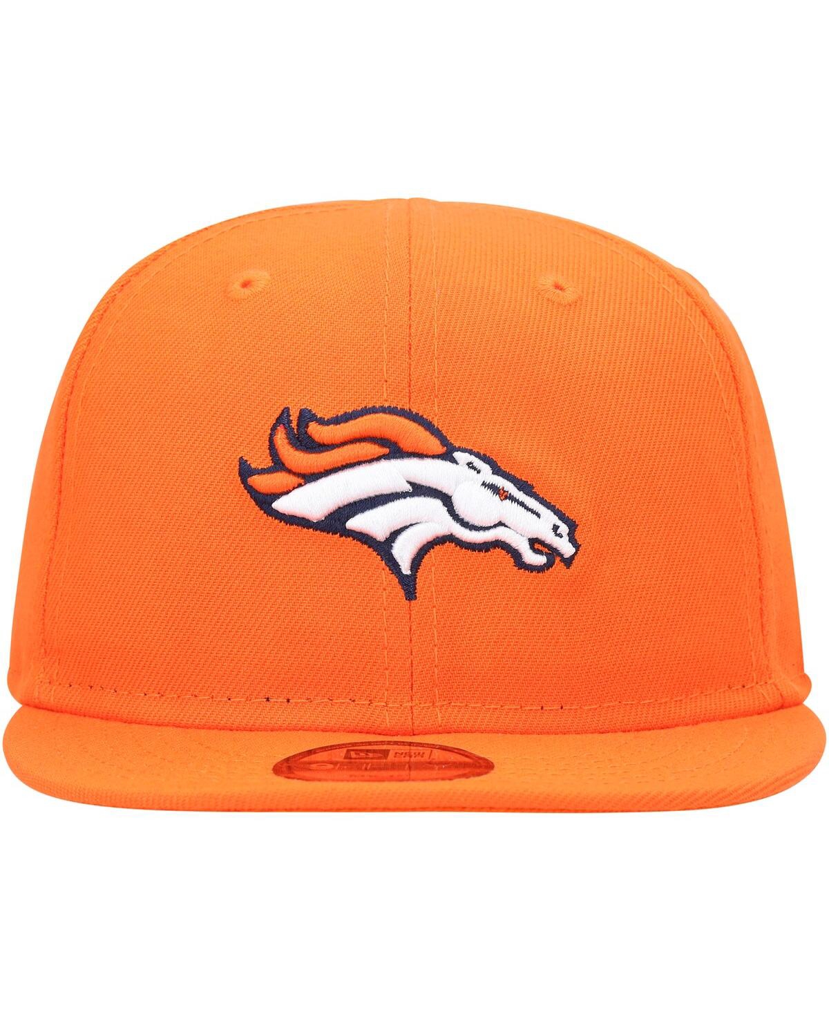 Shop New Era Infant Boys And Girls  Orange Denver Broncos My 1st 9fifty Snapback Hat