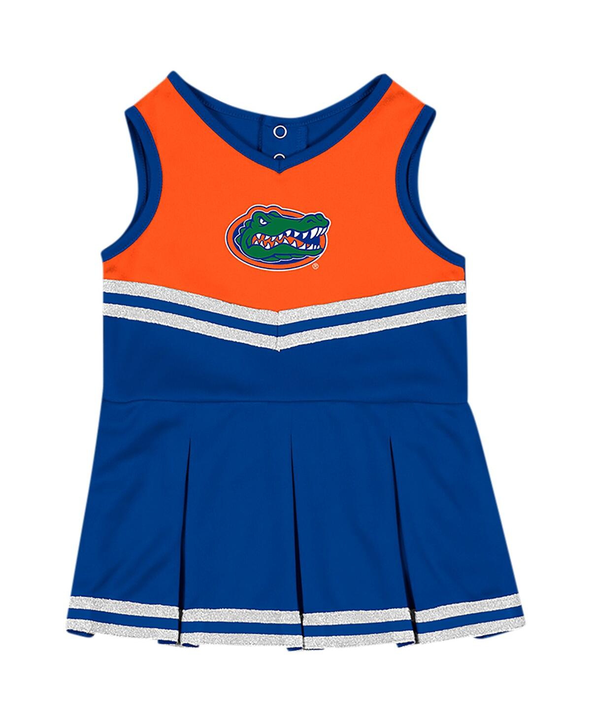 Shop Colosseum Girls Infant  Royal Florida Gators Time For Recess Cheer Dress
