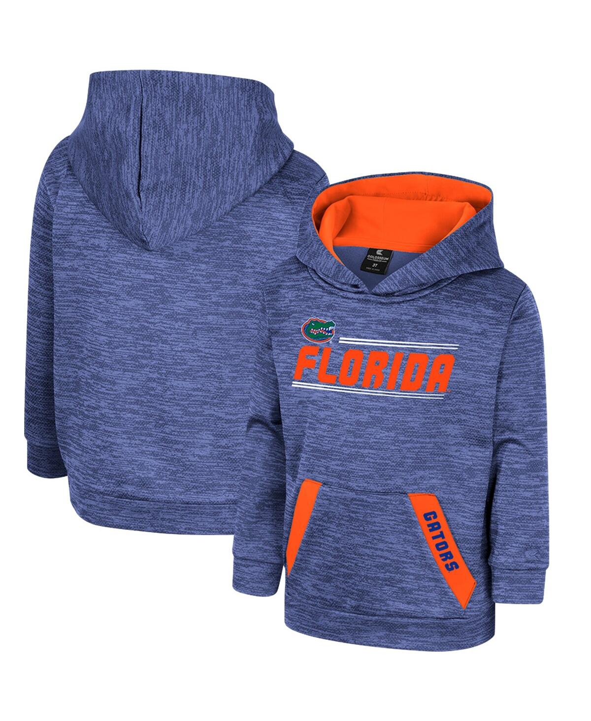 Colosseum Kids' Toddler Boys And Girls  Royal Florida Gators Live Hardcore Pullover Hoodie