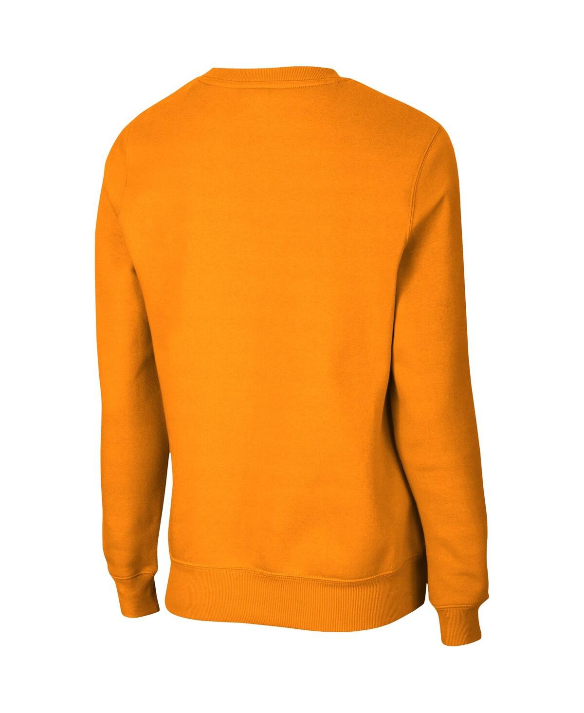 Colosseum Women's  Tennessee Orange Tennessee Volunteers Campanile Pullover Sweatshirt In Tennessee Orange
