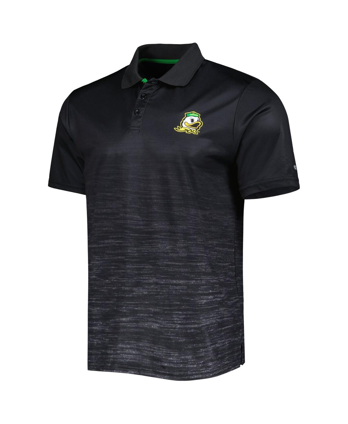 Men's ColosseumOregon Ducks Marshall Polo Shirt - Black