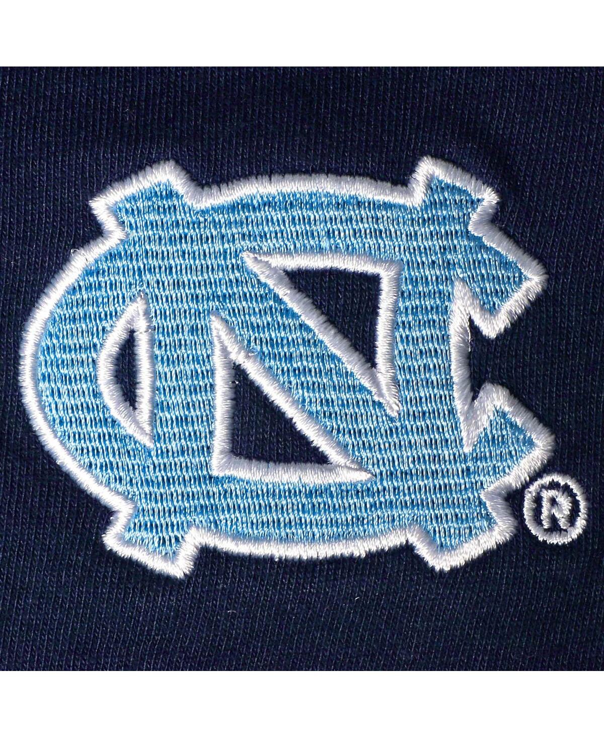 Shop Little King Apparel Infant Boys And Girls Navy North Carolina Tar Heels Polo Bodysuit