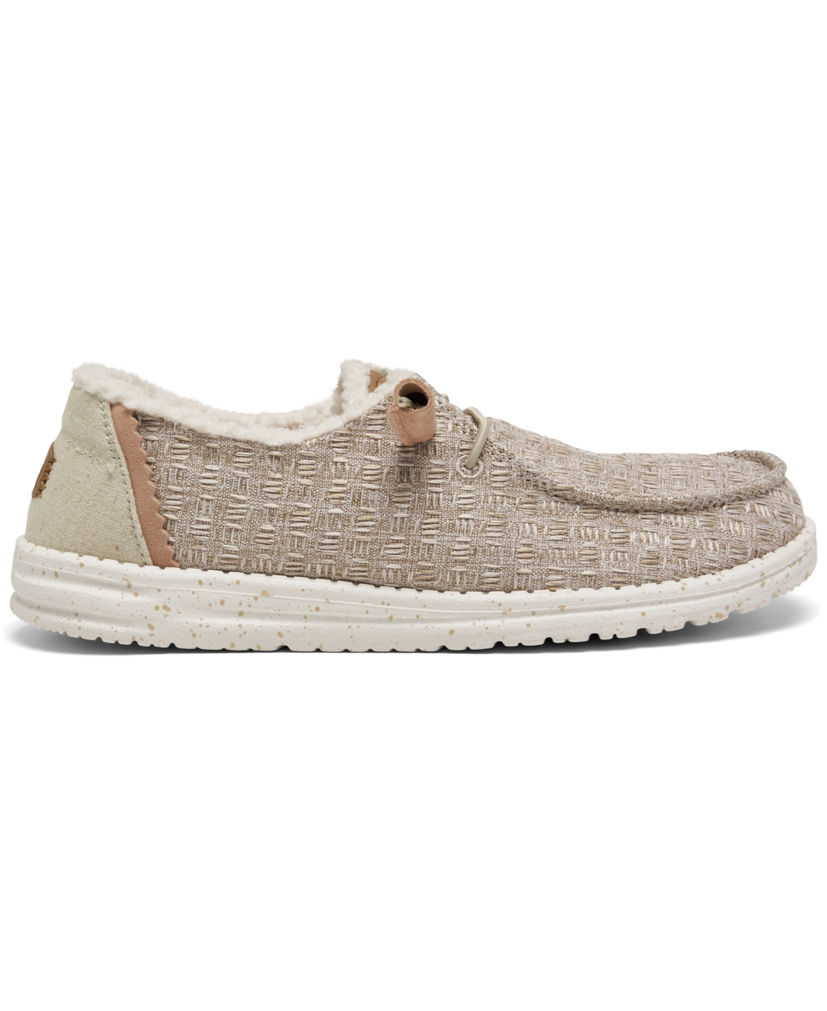 Shop Hey Dude Women's Wendy Warmth Slip-on Casual Sneakers From Finish Line In Natural