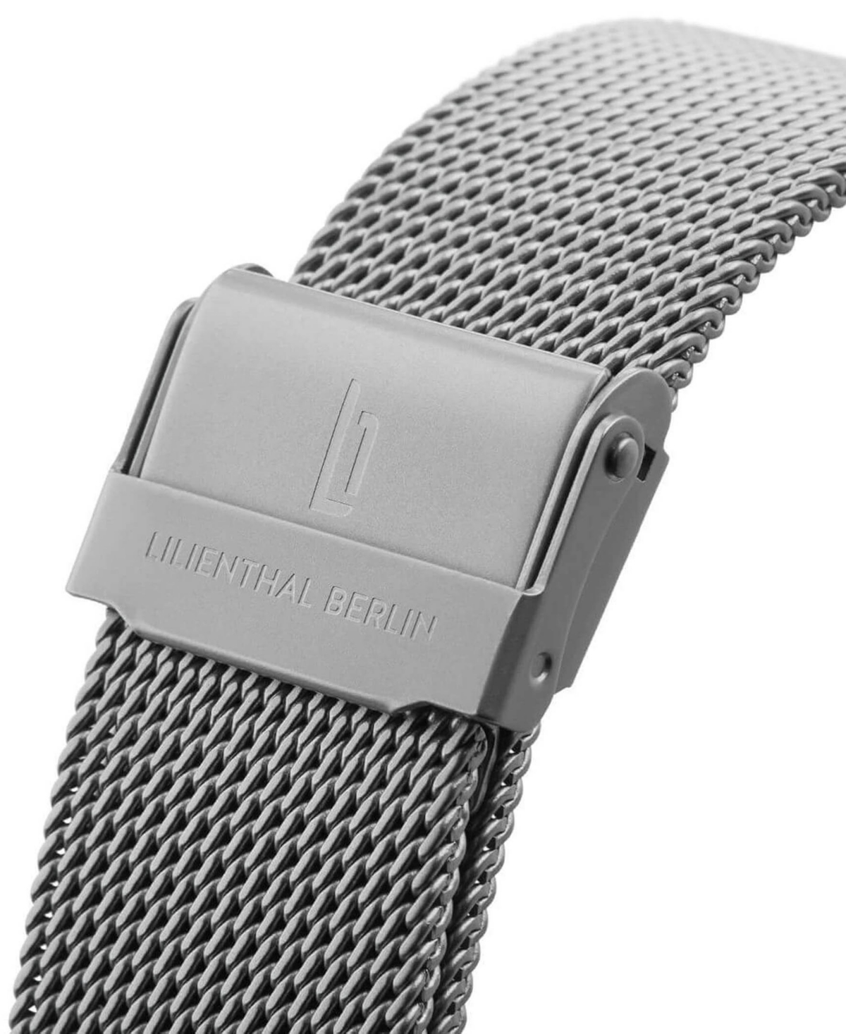Lilienthal Berlin Zeitgeist AutomatikSteel Mesh Watch 42mm - Silver