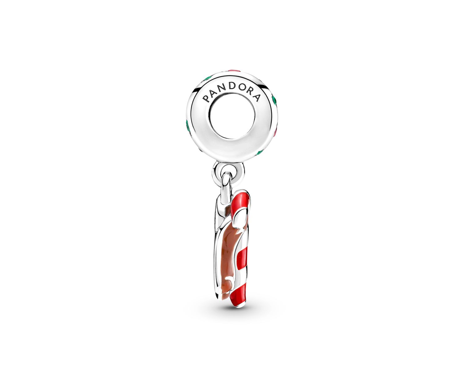 Sterling Silver Gingerbread Man Dangle Charm