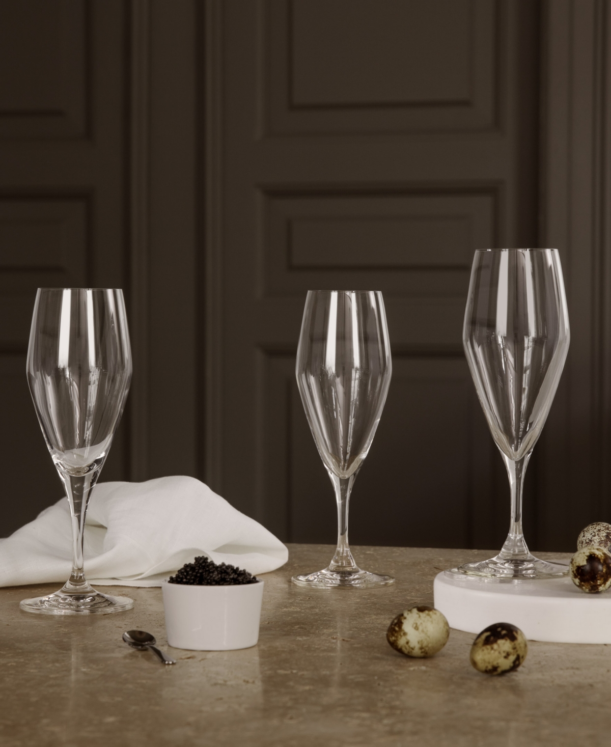 Shop Rosendahl Perfection Champagne Glasses, Set Of 6 In Clear