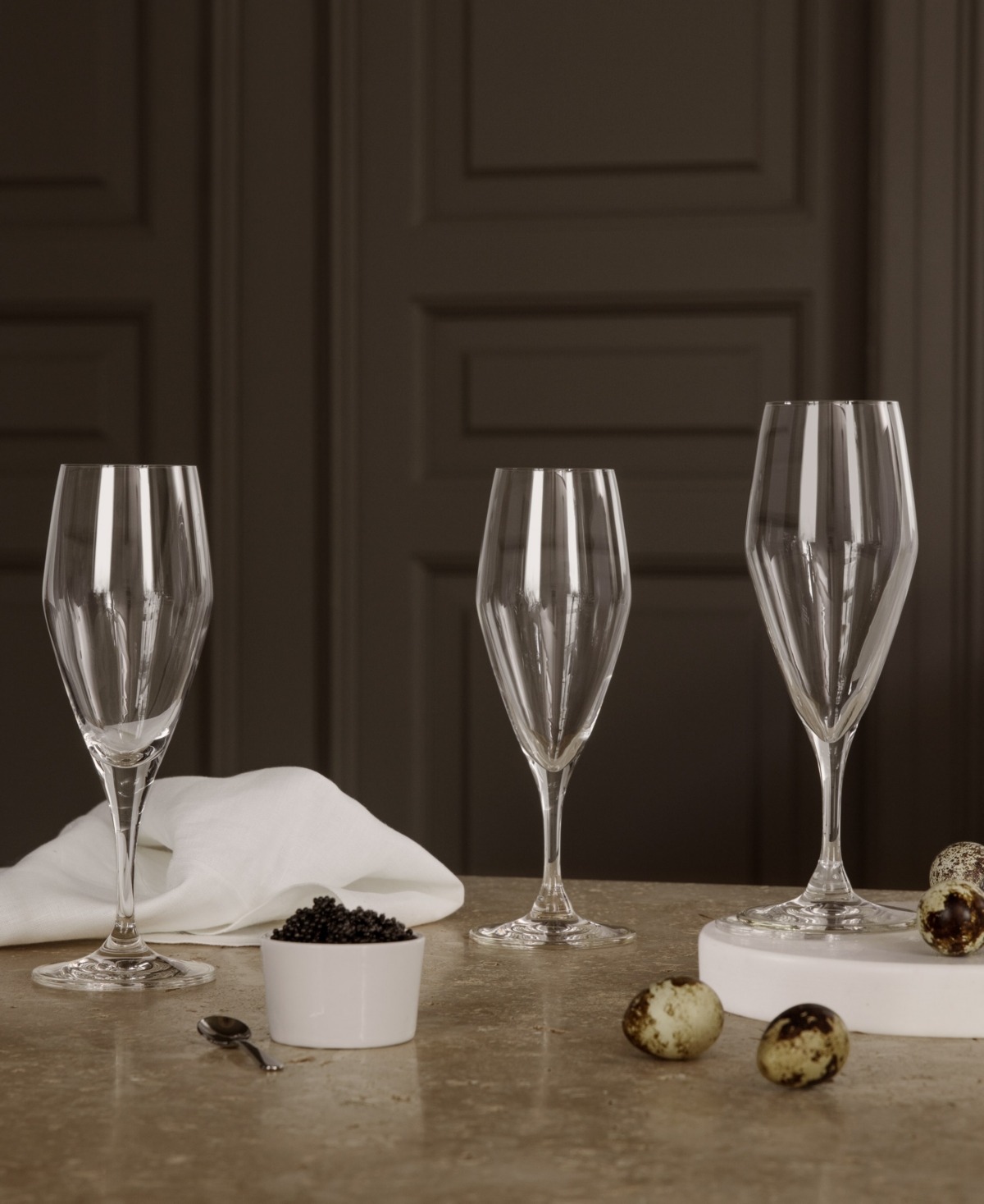 Rosendahl Perfection Champagne Glasses, Set Of 6 In Clear