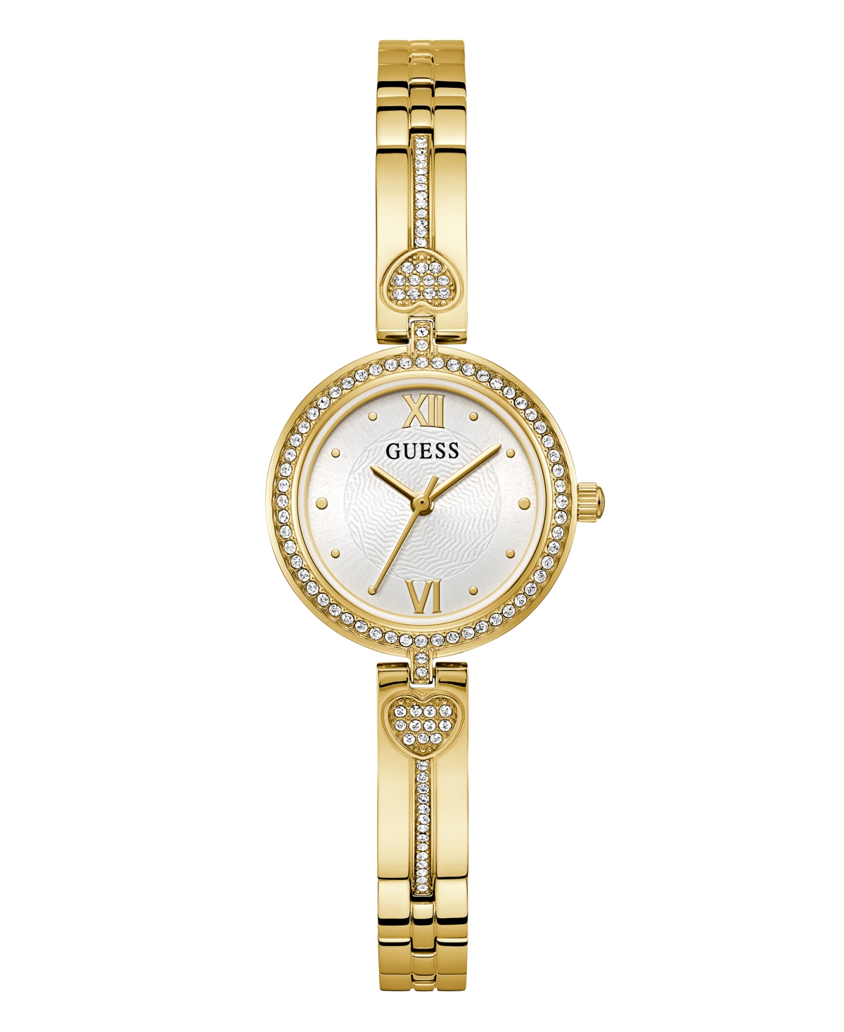 Guess Women's Analog Gold-tone Stainless Steel Watch 27mm