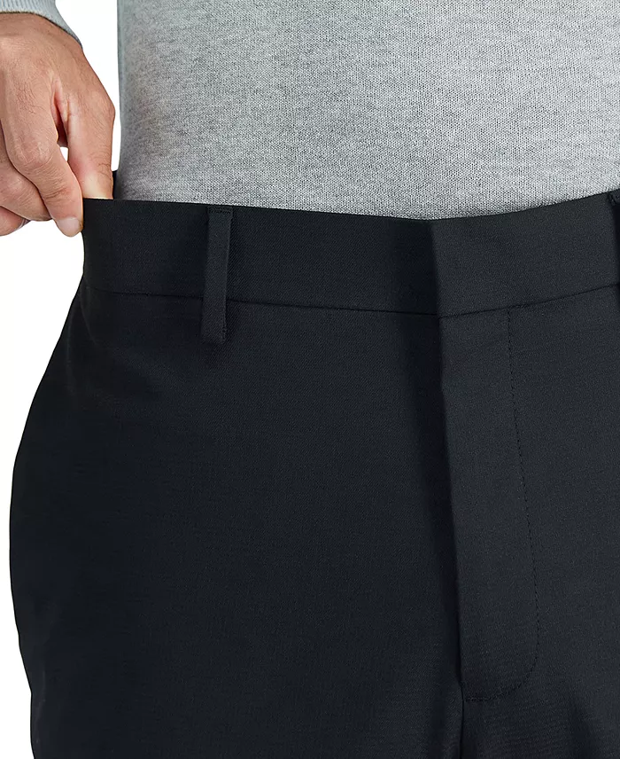 Men's Slim-Fit Shadow Check Dress Pants - thumbnail 10