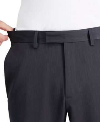 Men Slim-Fit Heather Dress Pants