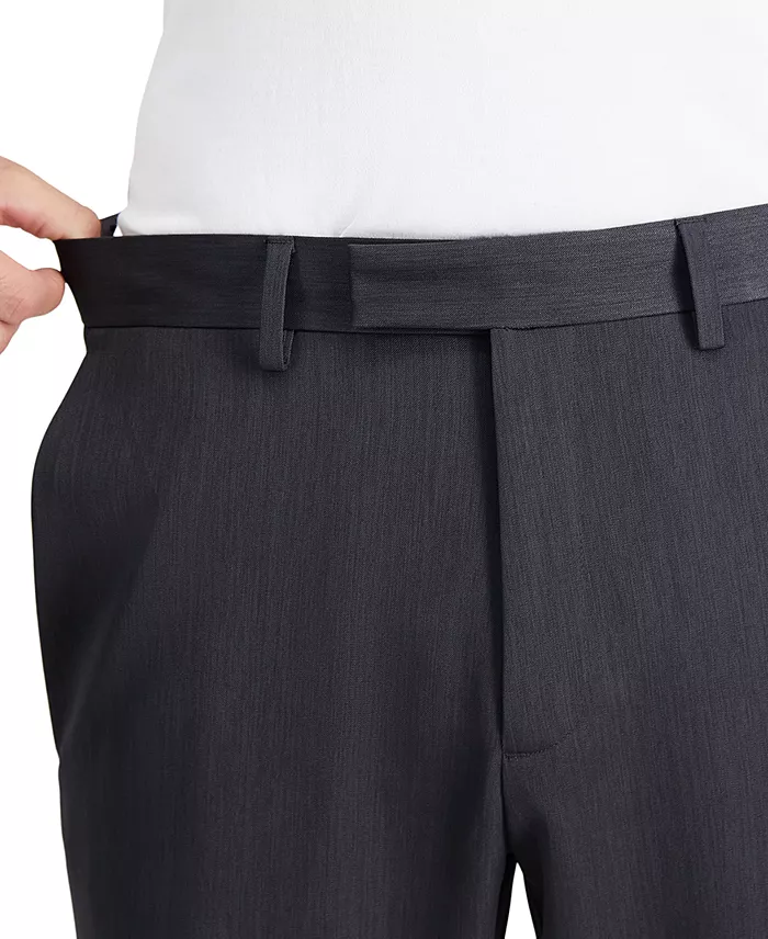 Men Slim-Fit Heather Dress Pants - thumbnail 9