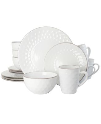 Medici Pearl 16 Pc. Dinnerware Set, Service for 4