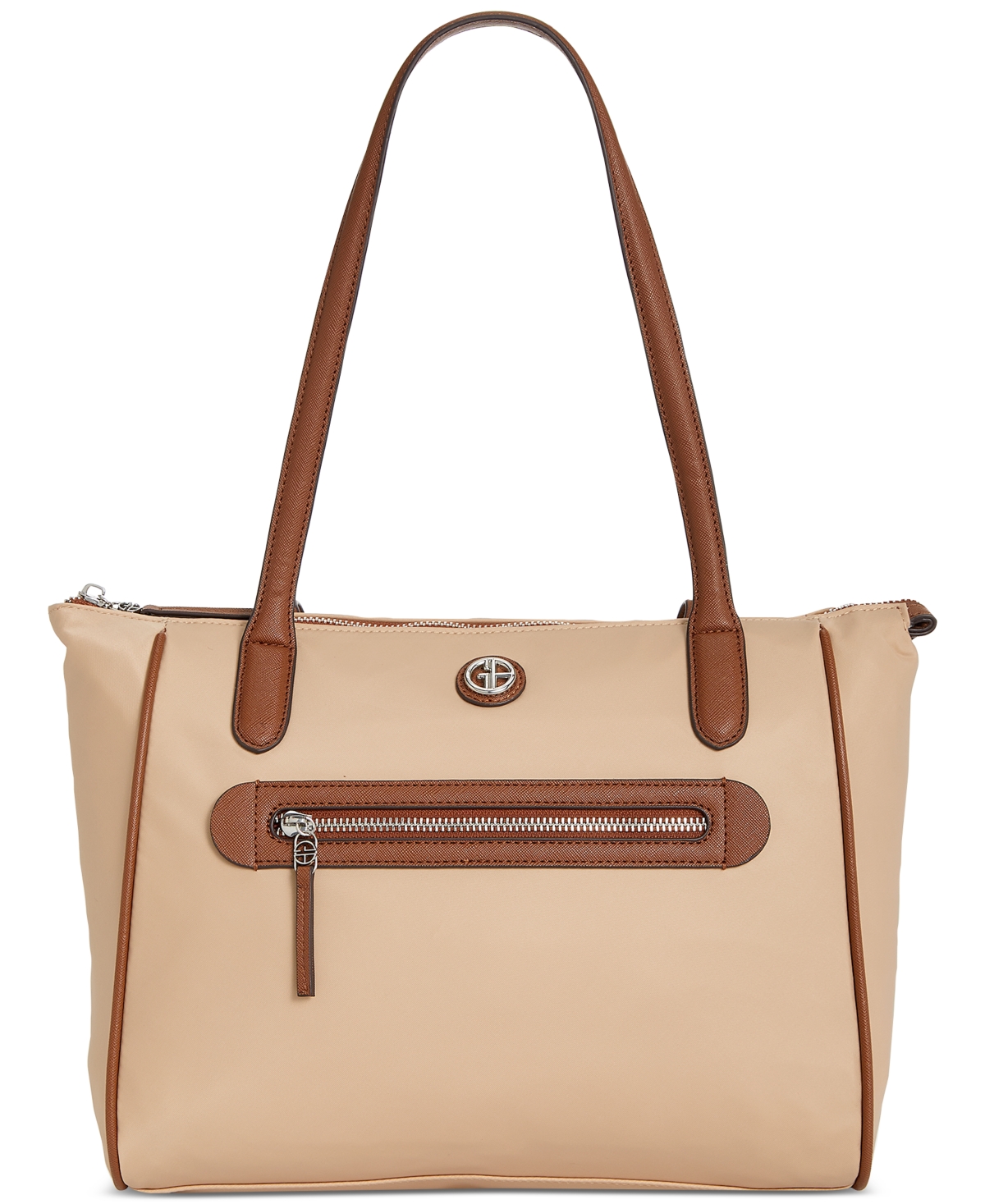 Nylon Tote, Created for Macy's - Almond Flax