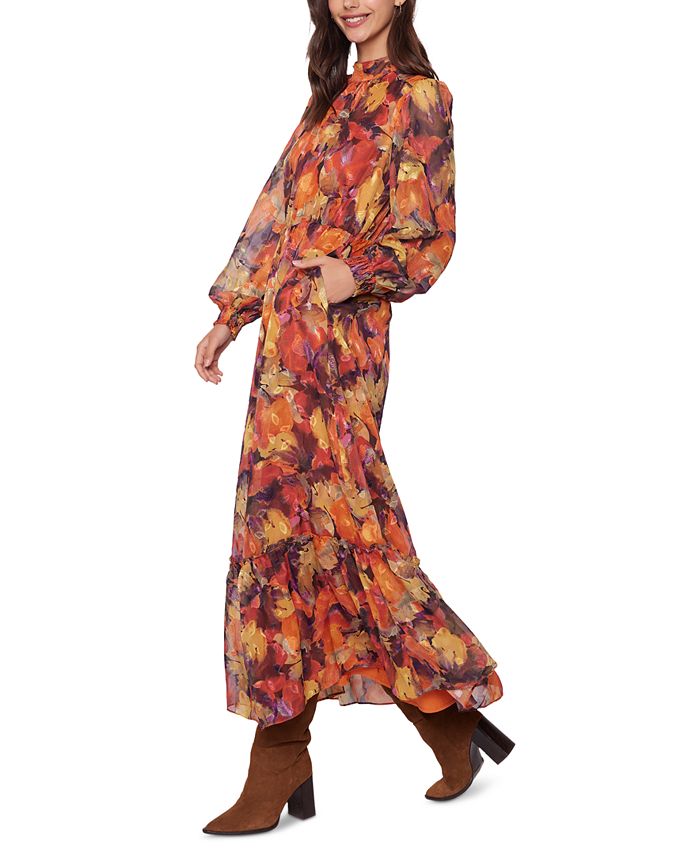 Lost + Wander Women's Surreal Floral-Print Maxi Dress - Macy's