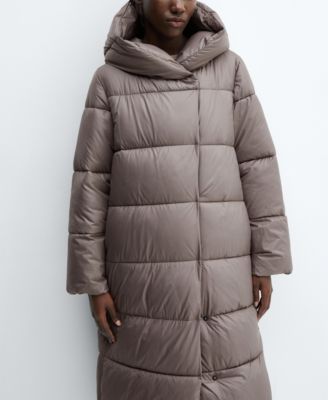 MANGO Women's Quilted Cross Jacket