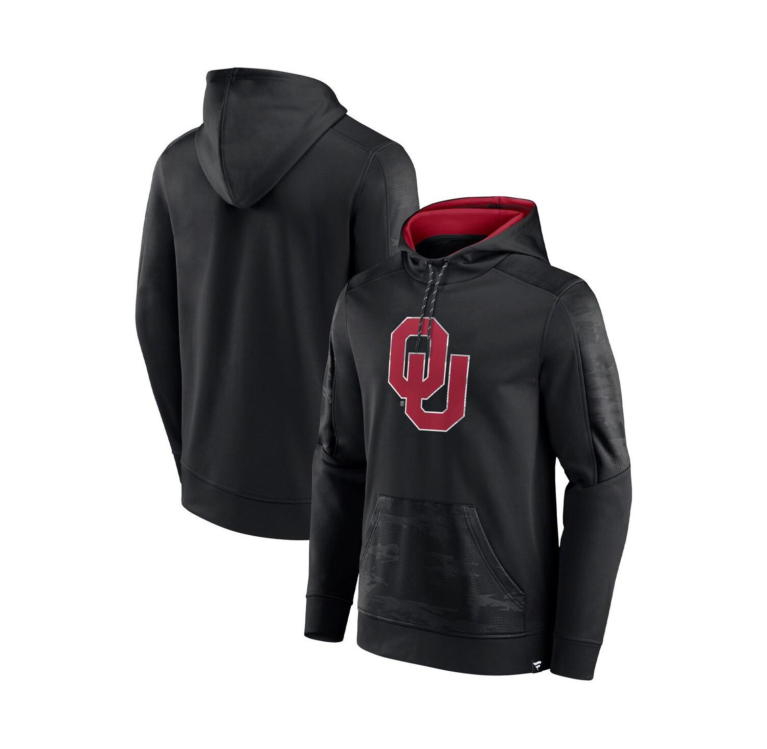 Men's Black Oklahoma Sooners On The Ball Pullover Hoodie