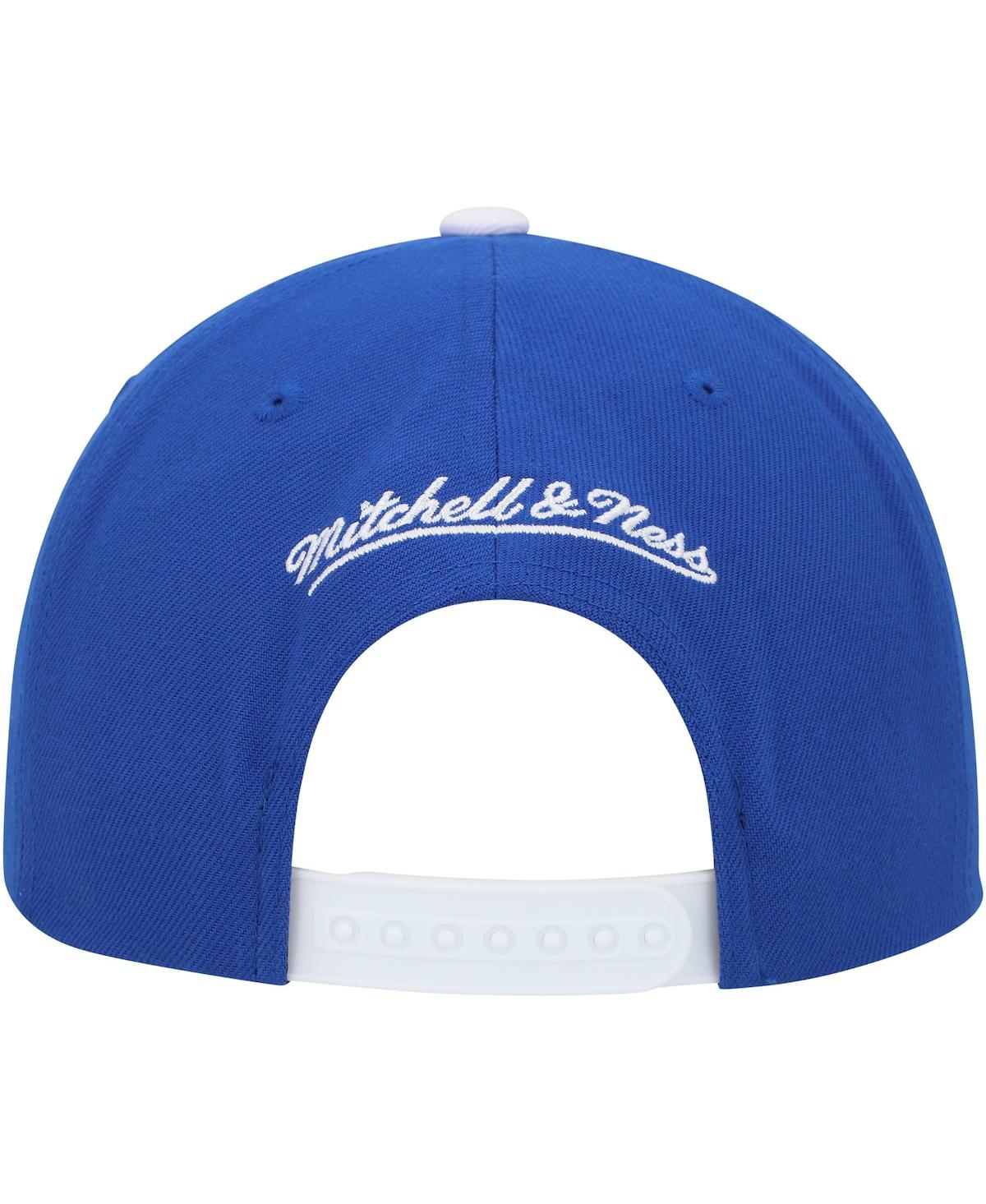 Mitchell & Ness Men's  Blue Tampa Bay Lightning Core Team Ground 2.0 Snapback Hat In Blue