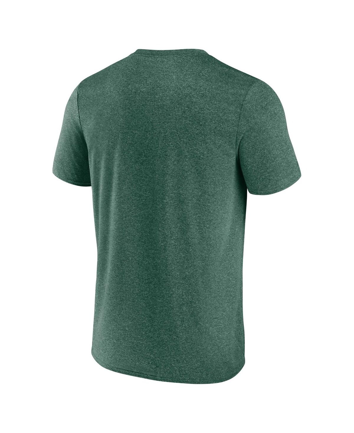 Men's FanaticsMinnesota Wild Playmaker T-shirt - Heather Green