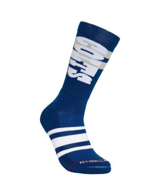 Men's and Women's Mitchell & Ness Indianapolis Colts Lateral Crew Socks ...