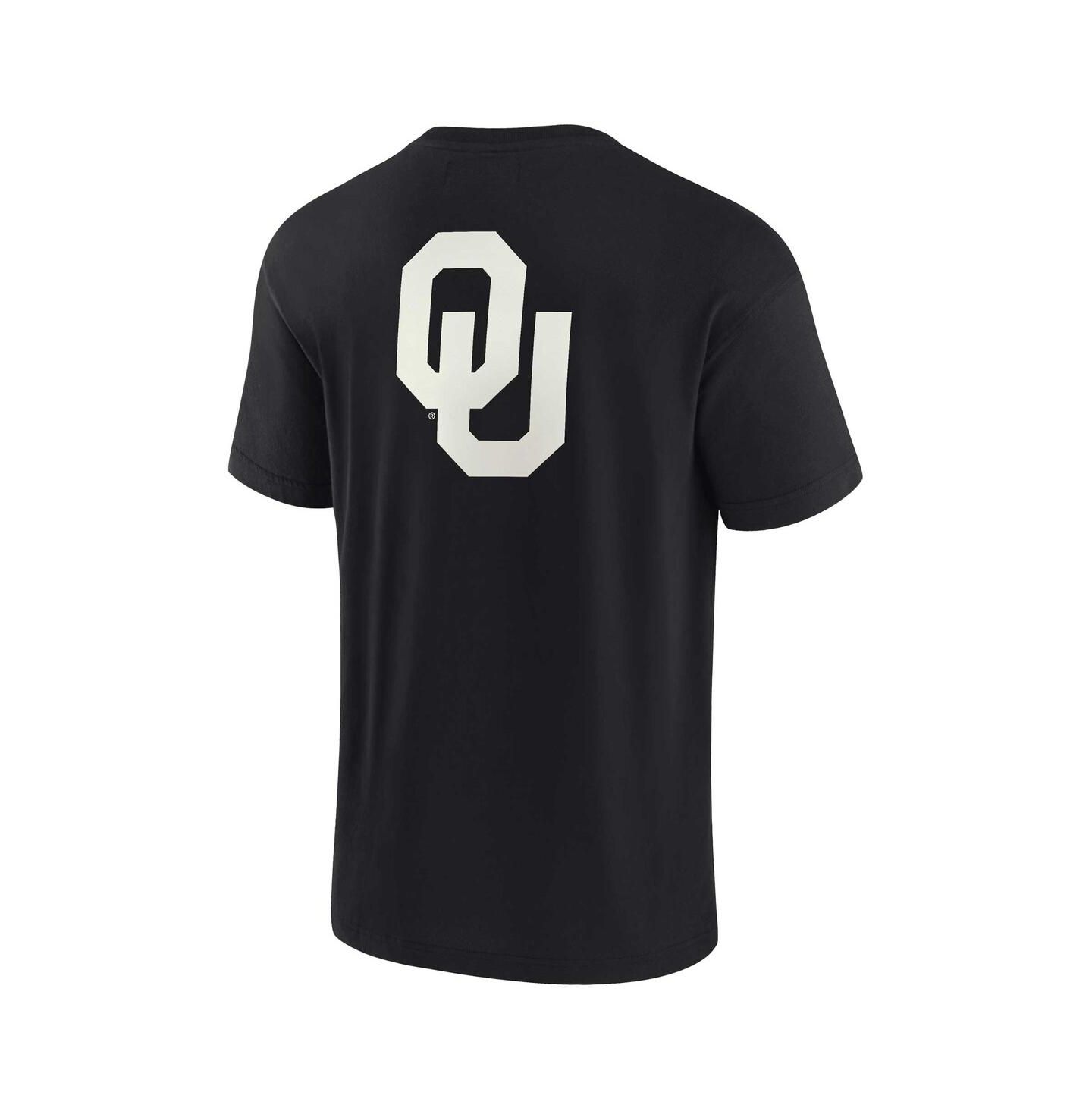 Футболка Fanatics Signature Black Oklahoma Sooners Super Soft Short Sleeve — фото 2