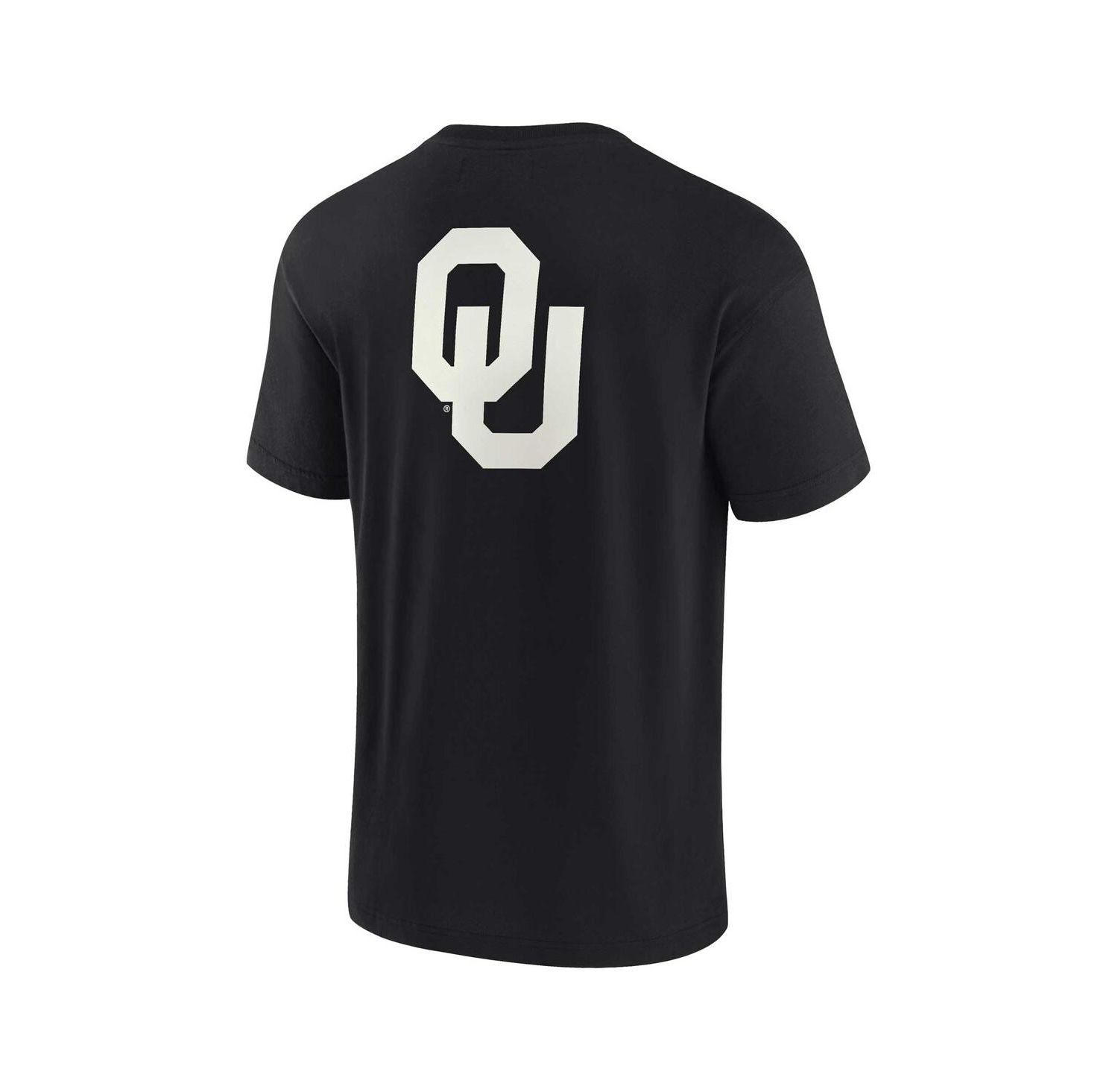 Men's and Women's Black Oklahoma Sooners Super Soft Short Sleeve T-shirt