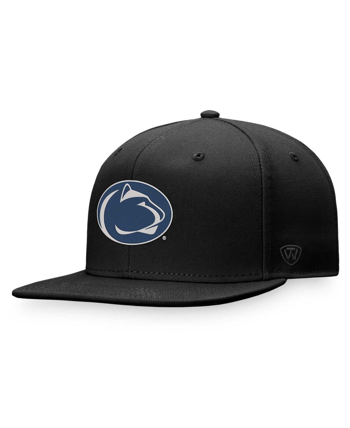 Shop Top Of The World Men's  Black Penn State Nittany Lions Dusk Flex Hat