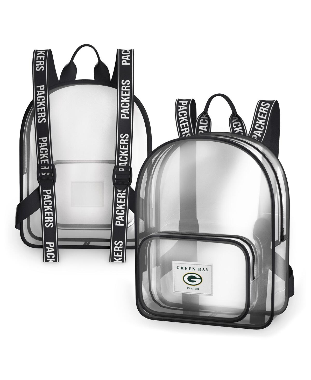 Wear By Erin Andrews Men's And Women's  Pittsburgh Steelers Clear Stadium Backpack