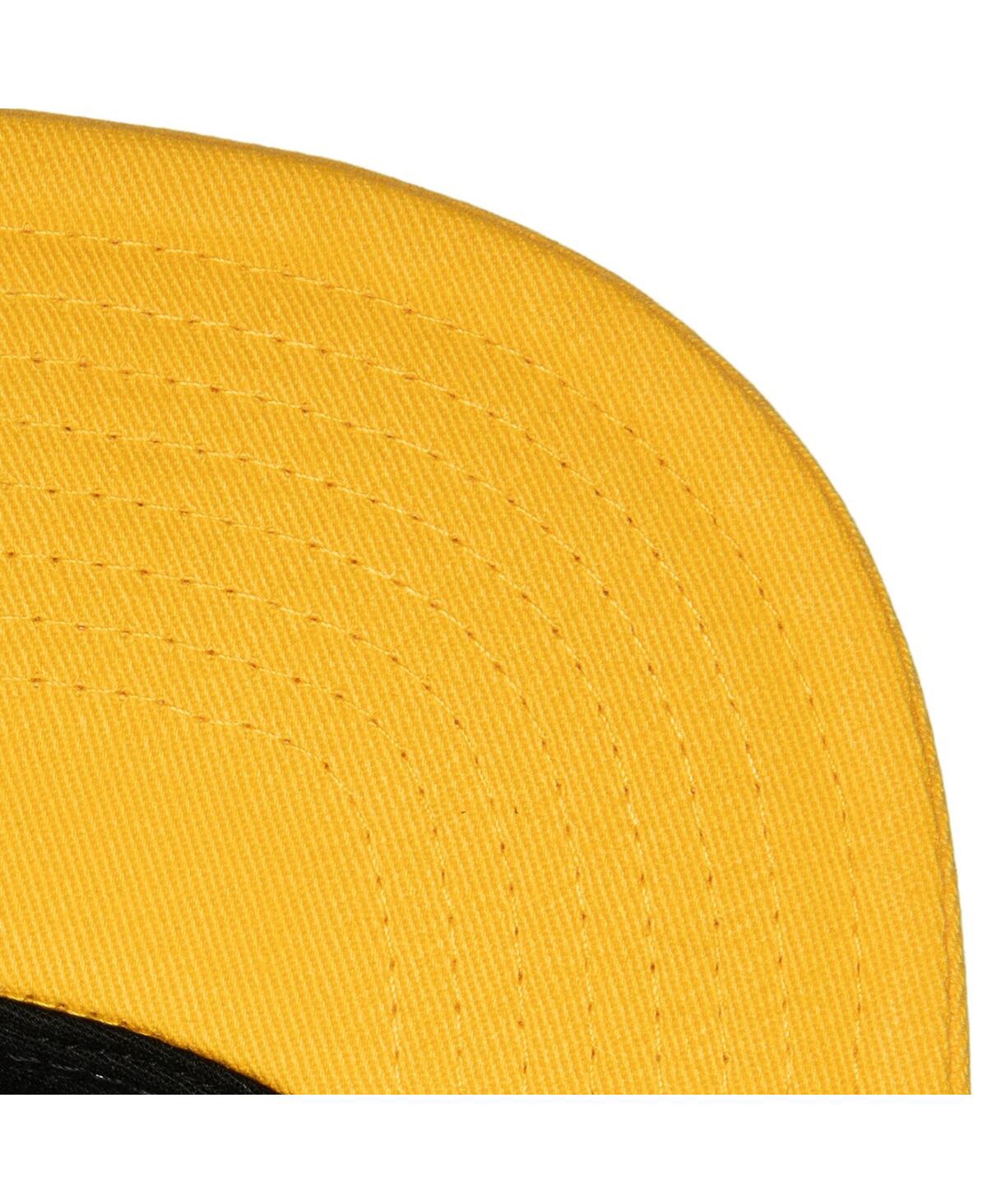 Men's Mitchell & Ness Gold Atlanta Braves Hometown Snapback Hat - Gold