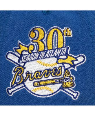 Men's Royal, Gold Atlanta Braves Hometown Snapback Hat