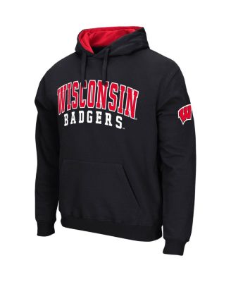 Men's Wisconsin Badgers Double Arch Pullover Hoodie