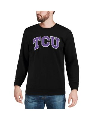 Men's TCU Horned Frogs Arch & Logo Crew Neck Sweatshirt