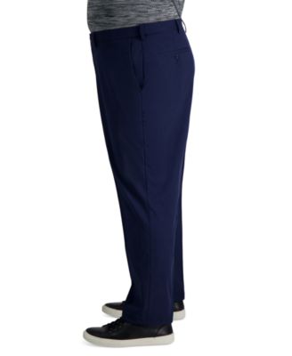 Big & Tall Cool Right Performance Flex Classic Fit Flat Front Pant 