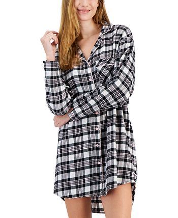Charter club flannel clearance nightgown