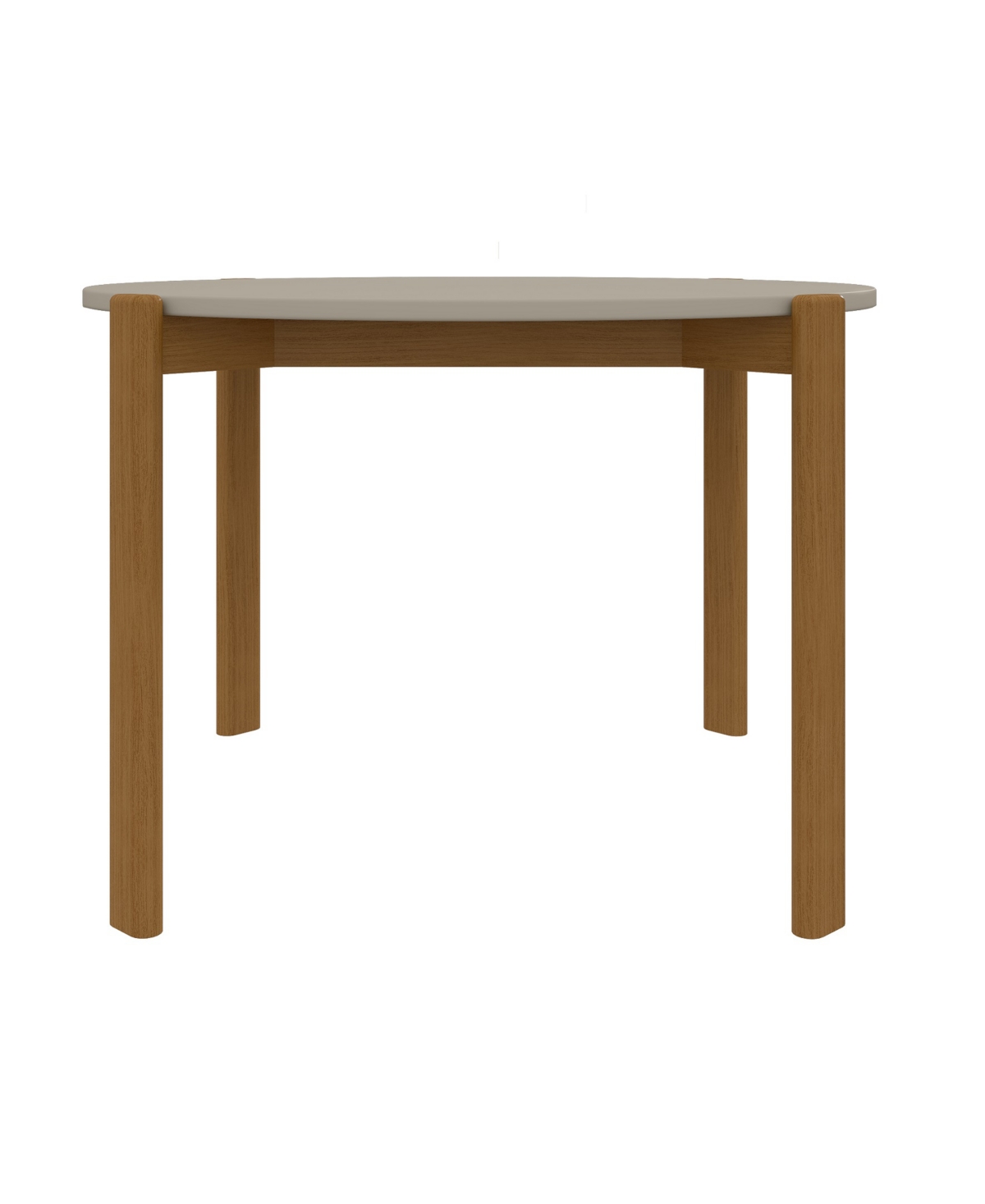 Manhattan Comfort Gales Medium Density Fiberboard Round Dining Table